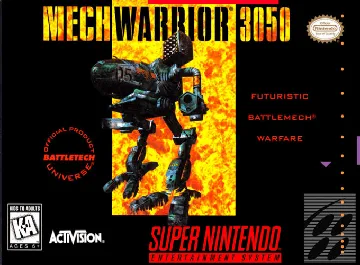 MechWarrior 3050 (USA) box cover front